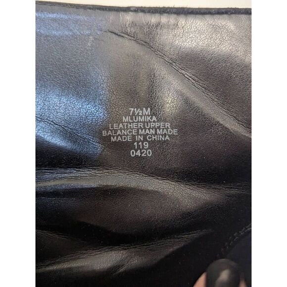 Marc Fisher Black Suede Block Heeled Booties - Size 7.5 - Picture 9 of 9